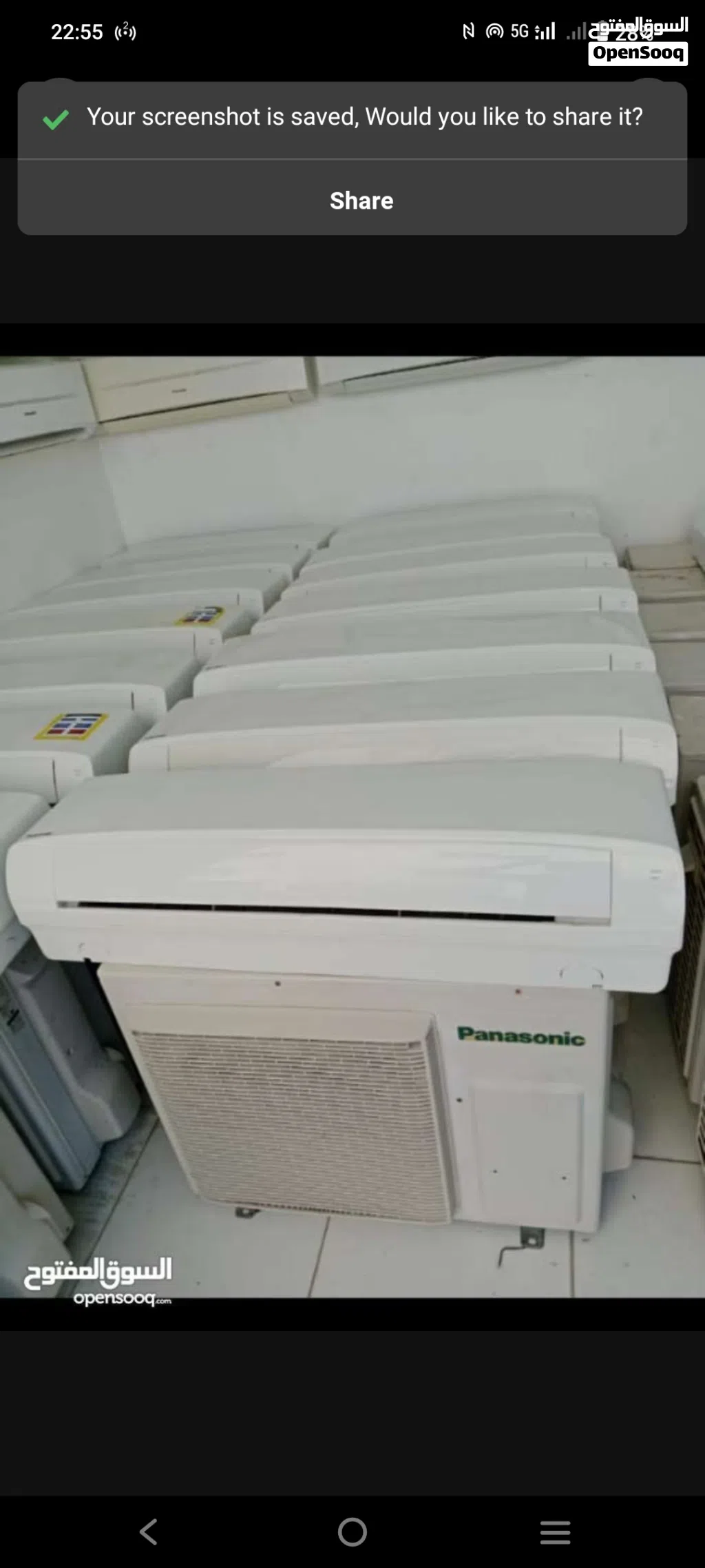 Air conditioner Panasonic 1.5 ton