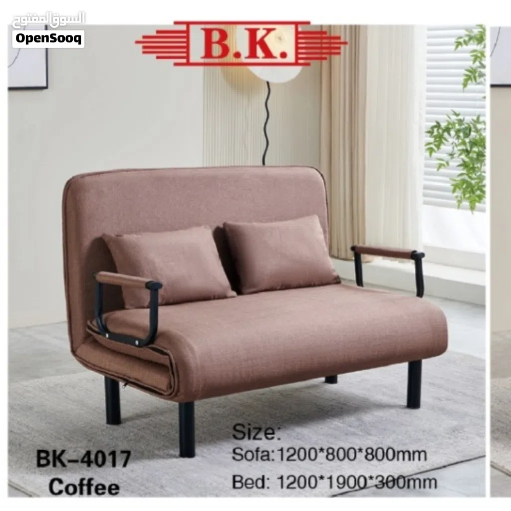 كنبه سرير صوفا صوفا تتحول لسرير أريكة نوم ضيوف قابلة للطي ... Sofa bed that converts to bed sleeping
