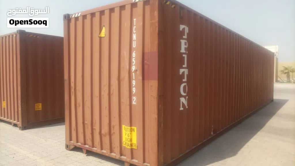 بيع الكونتينرات والكرفانات بحالة ممتازة وأسعار جذابة Sale of containers and portacabins