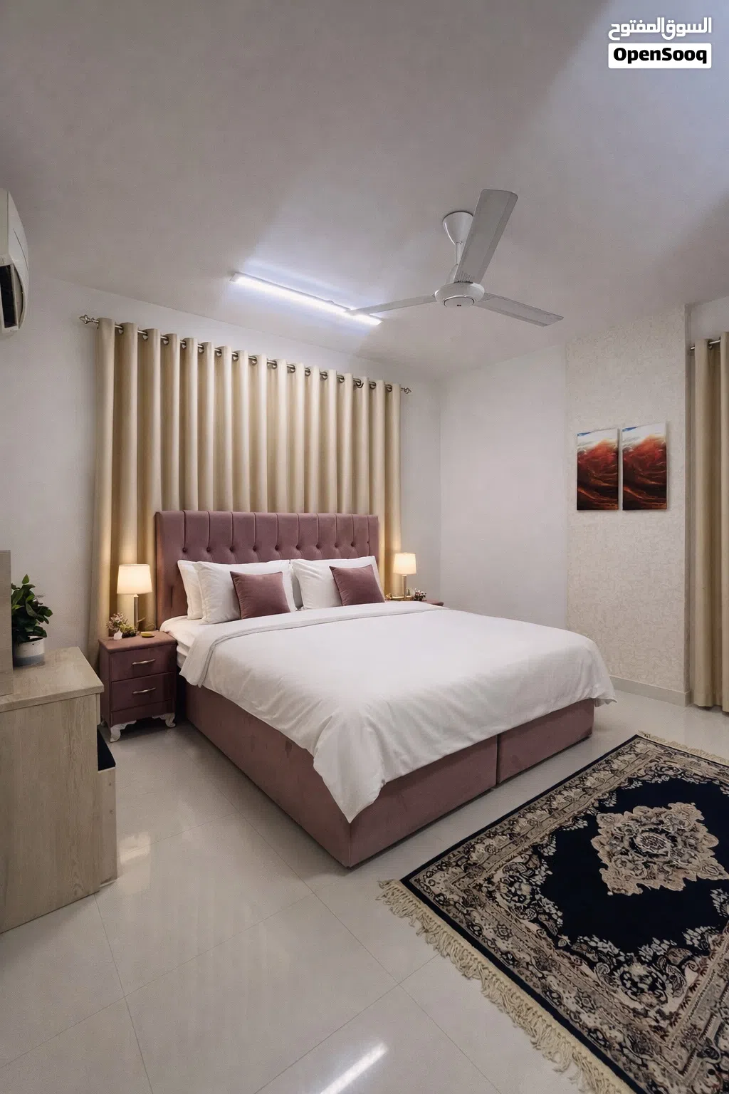 65 m2 1 Bedroom Apartments for Rent in Muscat Al Khoud