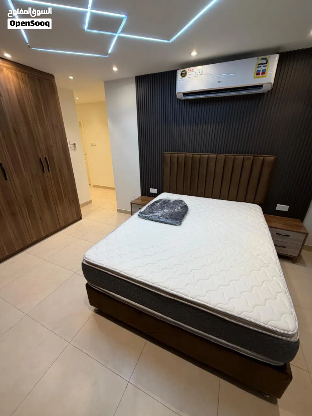 Alkhuwer Al Maha Street Luxurious duplex apartment 3bh fully furnished