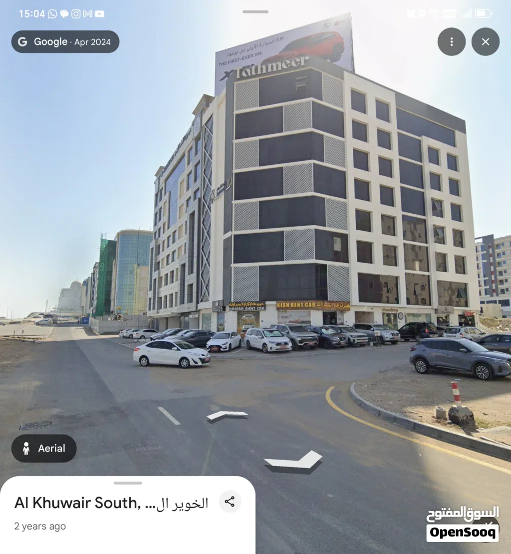 Office for rent Al Ameen Qubra opposit Oman Mall with 1 MONTH FREE RENT    شهر مجانا بدون إيجار