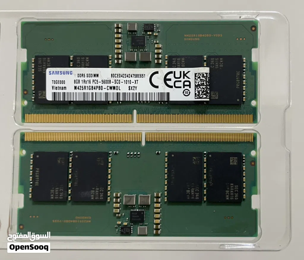 16GB(2*8) DDR5 5600MHz SODIMM SAMSUNG  RAM