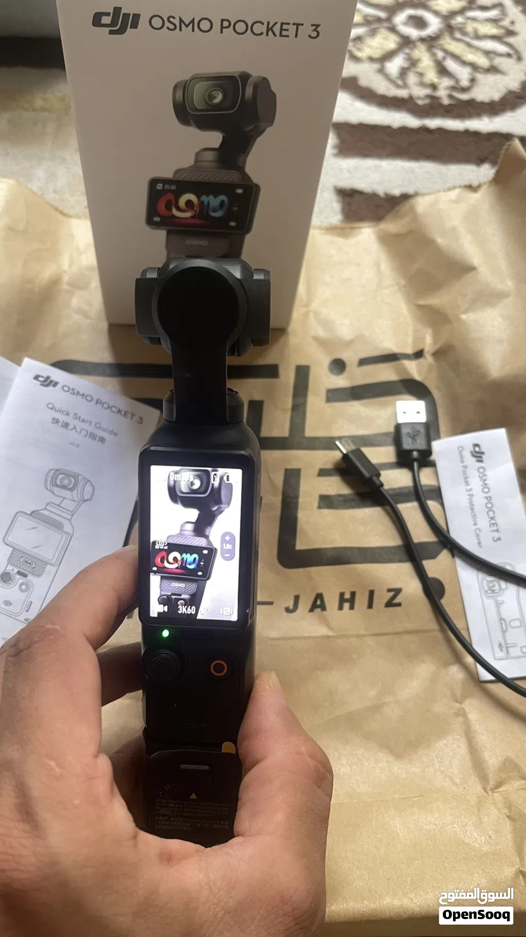 كامرة اكشن ازومو بكت 3للبيع بحالة ممتازة