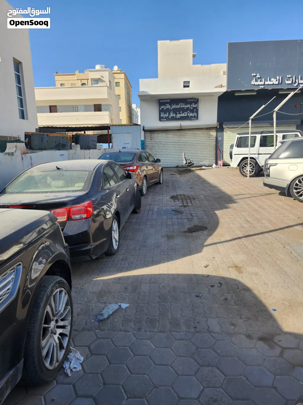 كراج محل اصلاح مركبات مجهزه كامل التواصل فقط للجادين تم تنزيل السعر