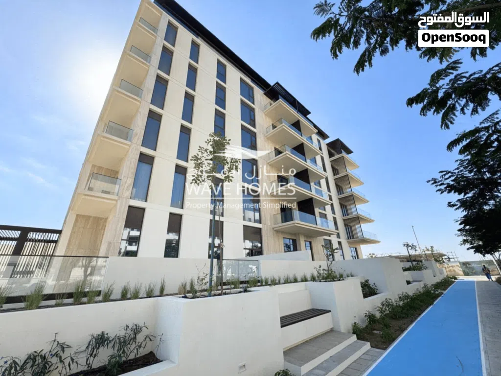 Modern 1 Bedroom Apartment for Rent in Al Mouj - Airport View