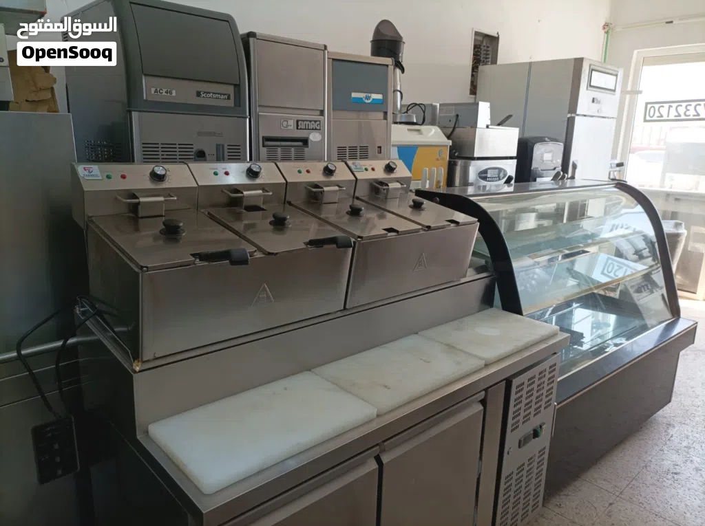 بيع معدات المطاعم والفنادق المستعمل