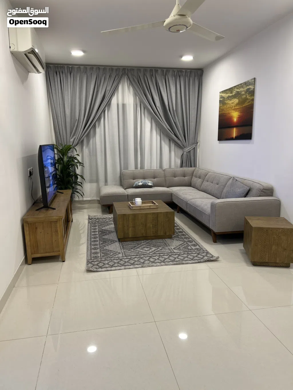 70 m2 1 Bedroom Apartments for Rent in Muscat Bosher