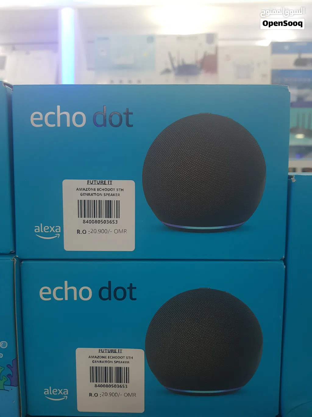 Amazon ECHO DOT 5TH Generation Speaker  مكبر صوت أمازون إيكو دوت الجيل الخامس