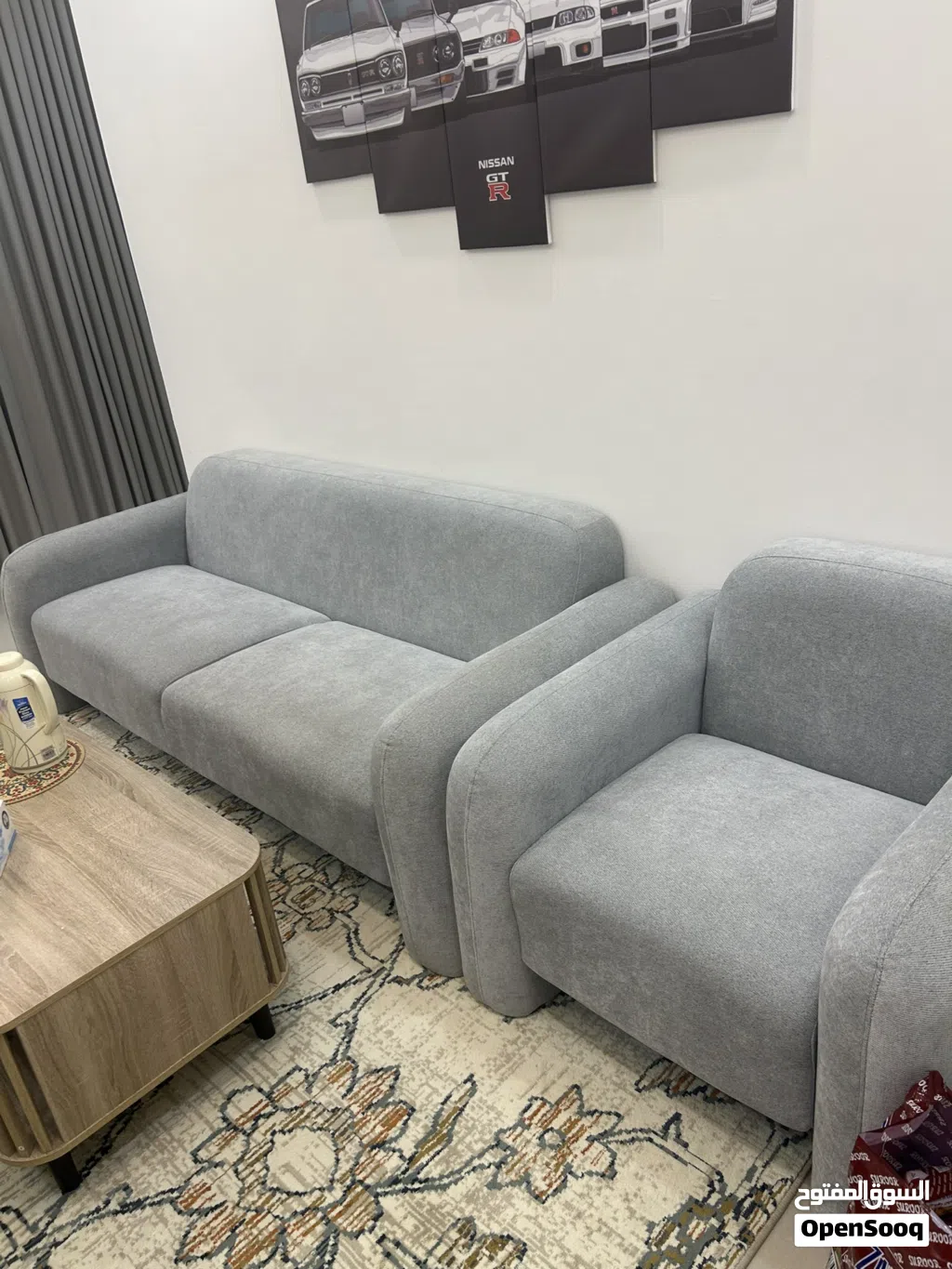 طقم كنب من بان هوم نظيف 4 اشخاص