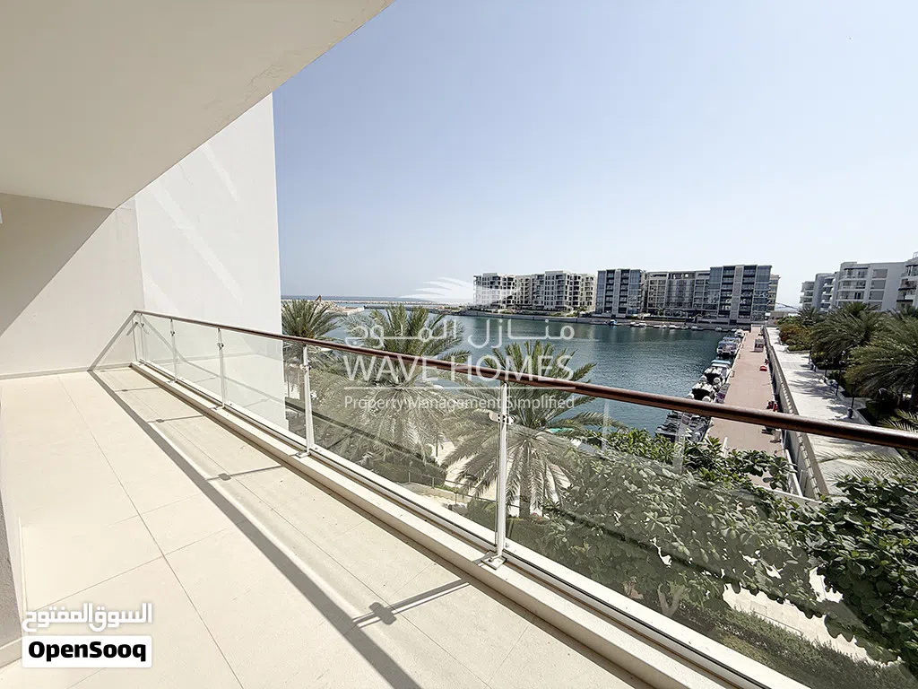 Full Marina View - 2 Bedroom Apartment for Rent in Al Mouj Muscat - 2 BHK for Rent - شقة للإيجار
